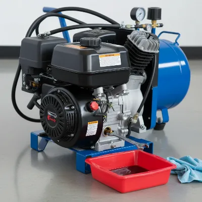 How to Safely Change the Oil in Your Gas Air Compressor