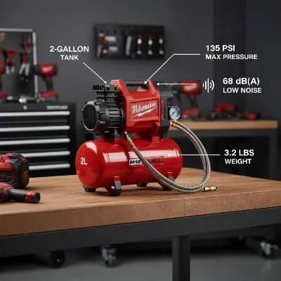 Review: Milwaukee M18 Cordless Air Compressor – Power and Portability Tested
