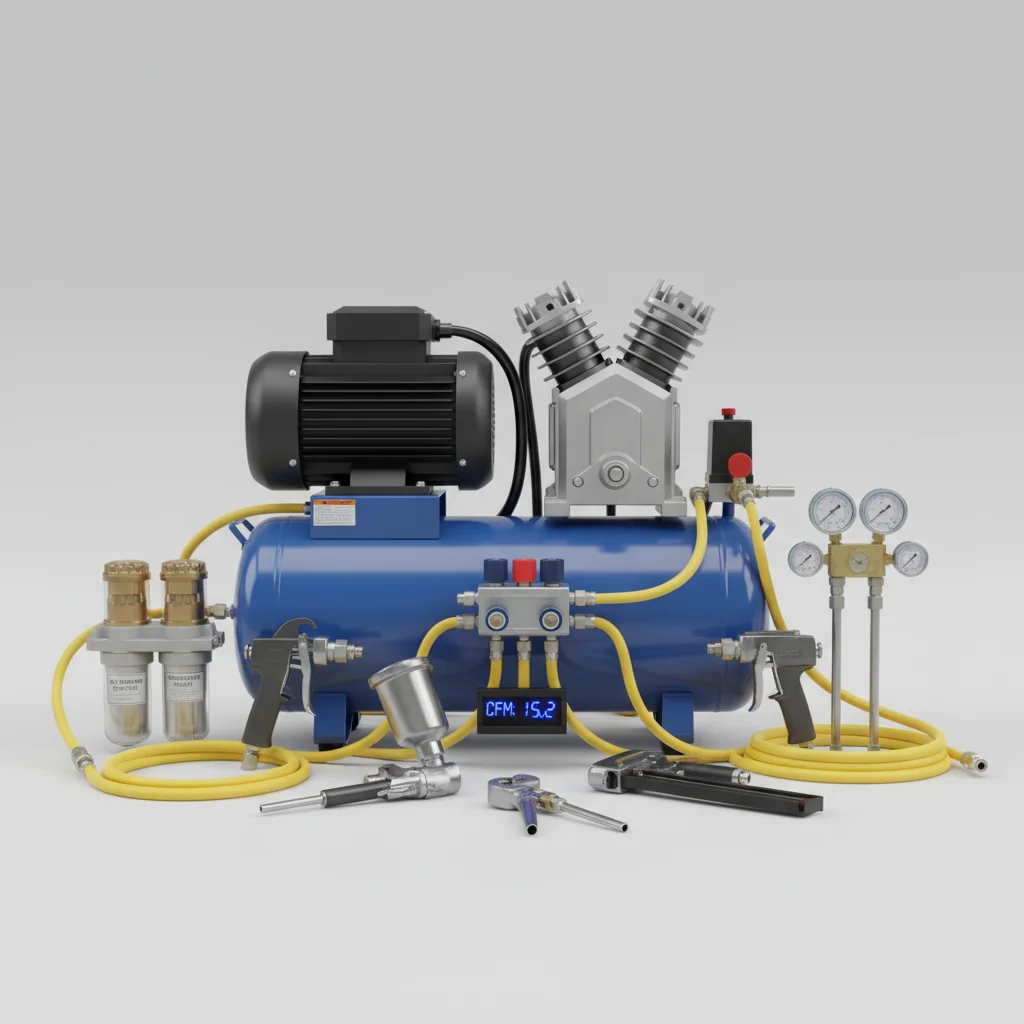 Air Compressor CFM Requirements: How Much Do You Need?